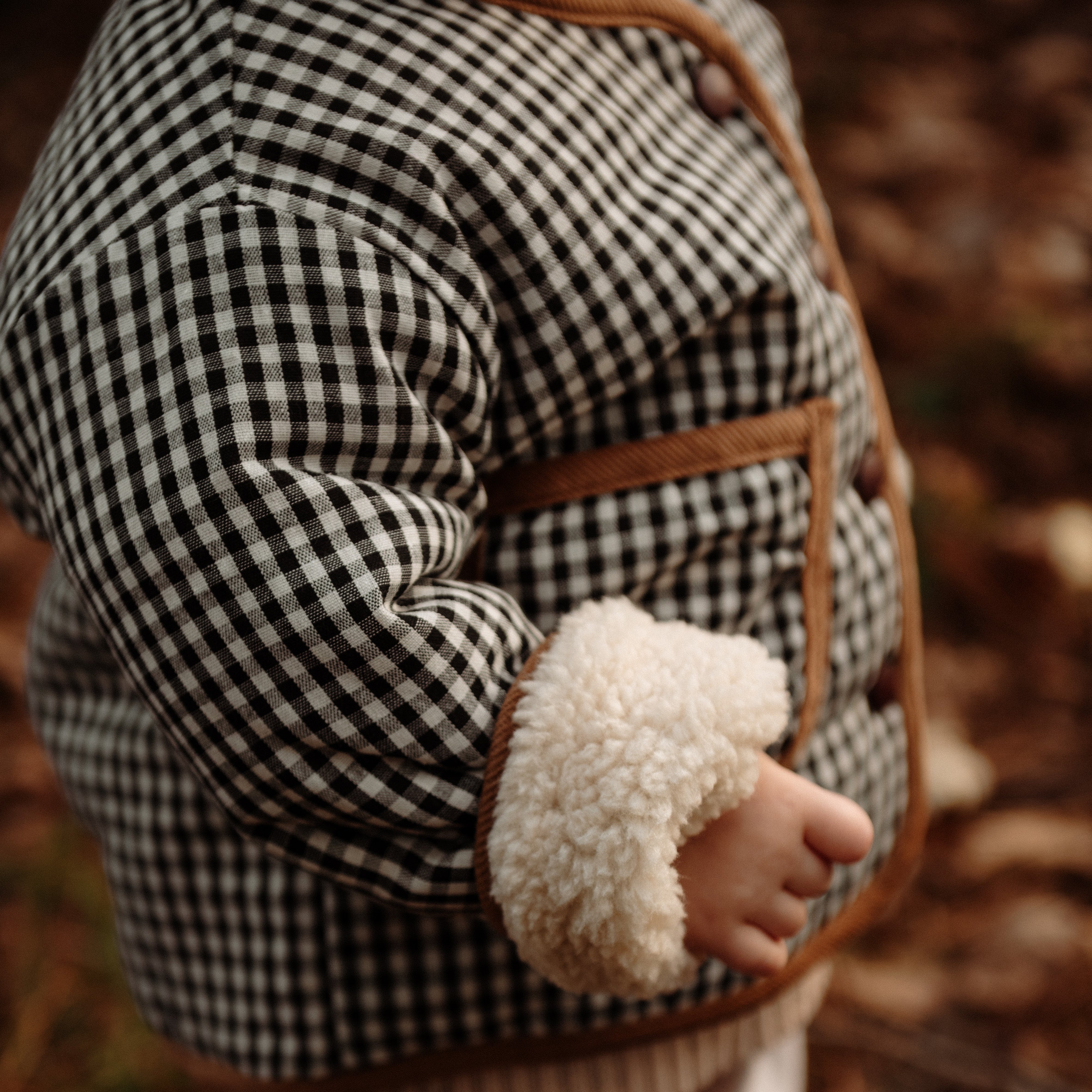 Veste réversible bouclette ANDRÉA