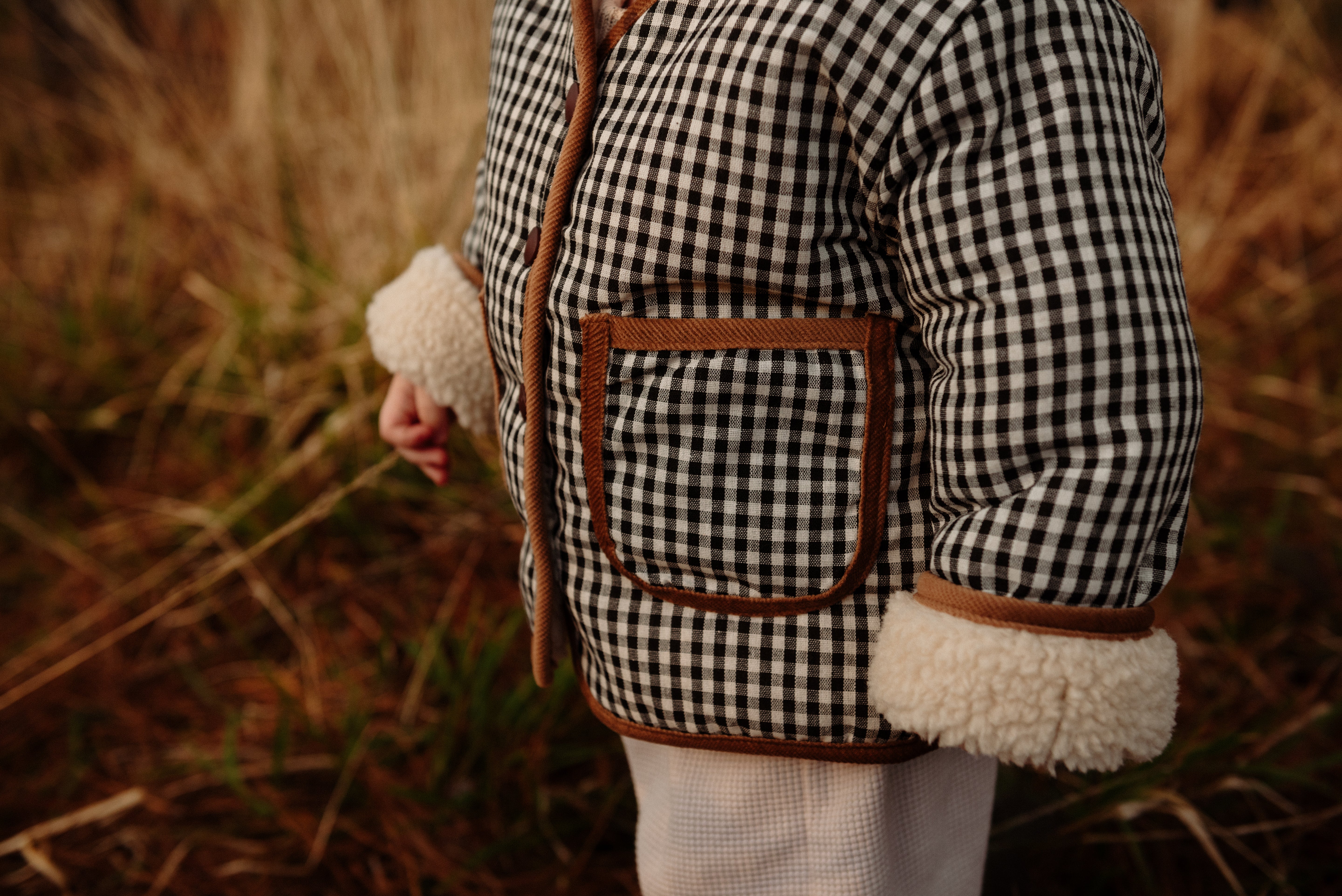 Veste réversible bouclette ANDRÉA