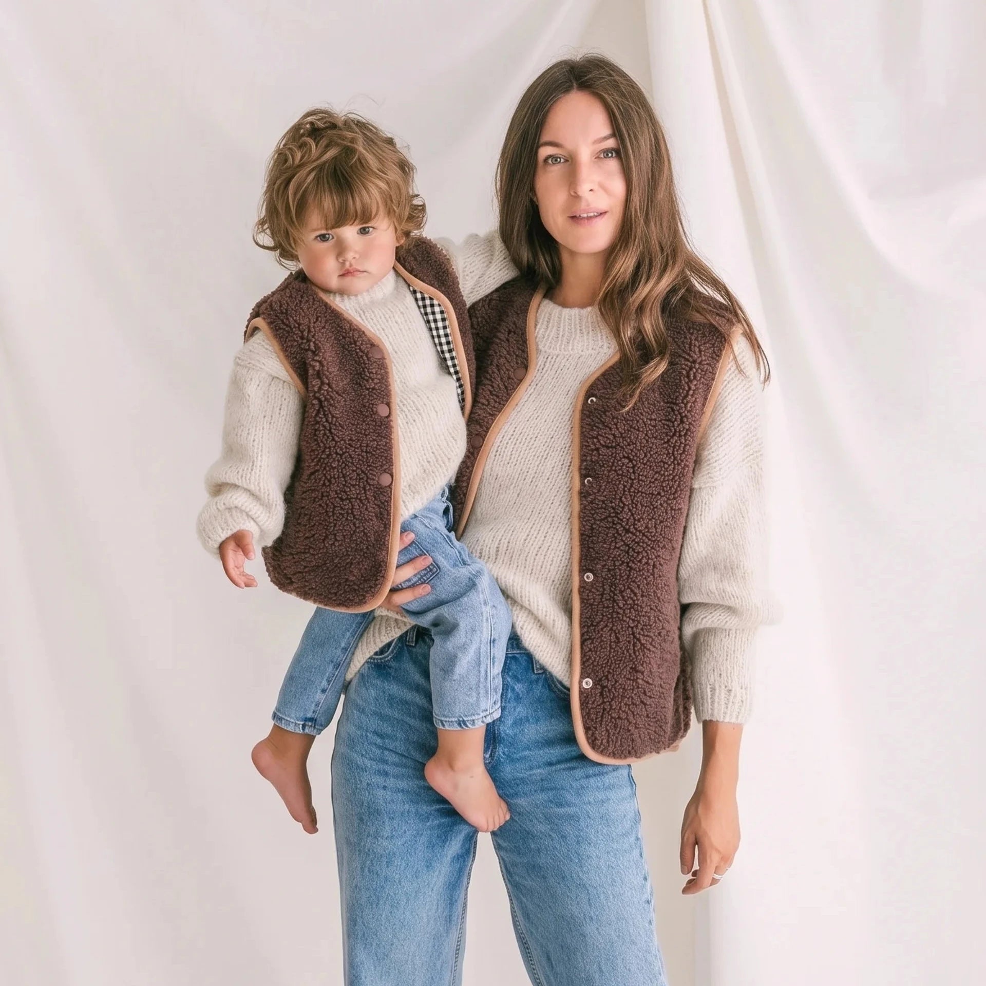 Veste réversible sans manches ADULTE - ANDRÉA