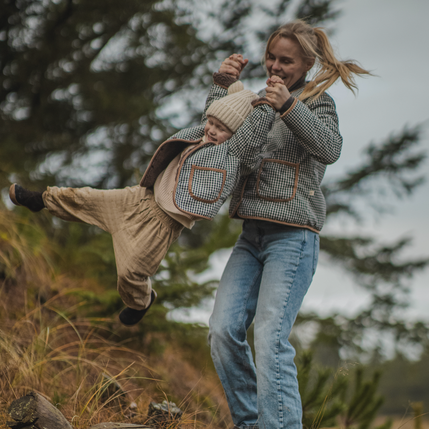 Veste réversible bouclette ADULTE - ANDRÉA