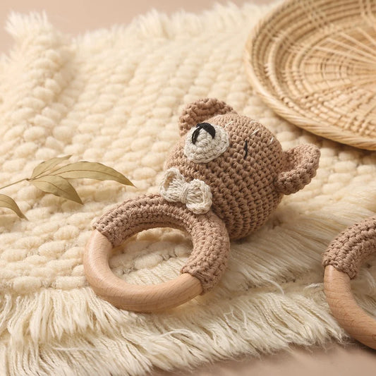 Hochet en crochet - Milk and Wool ♡