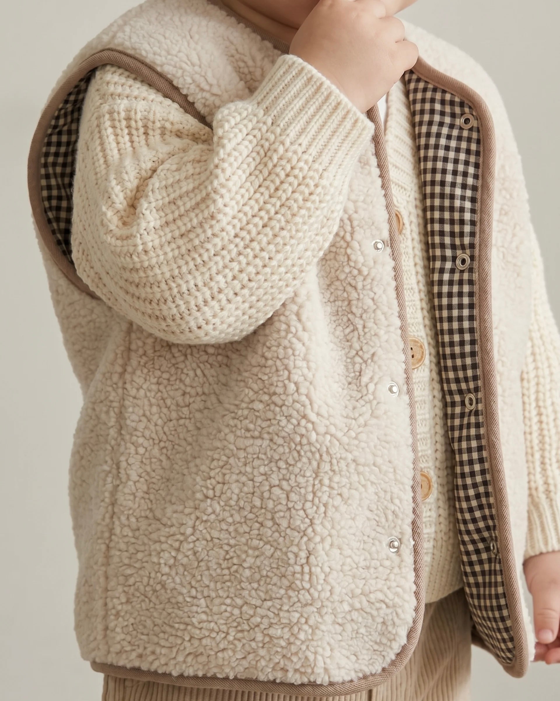 Reversible Teddy Jacket ANDREA