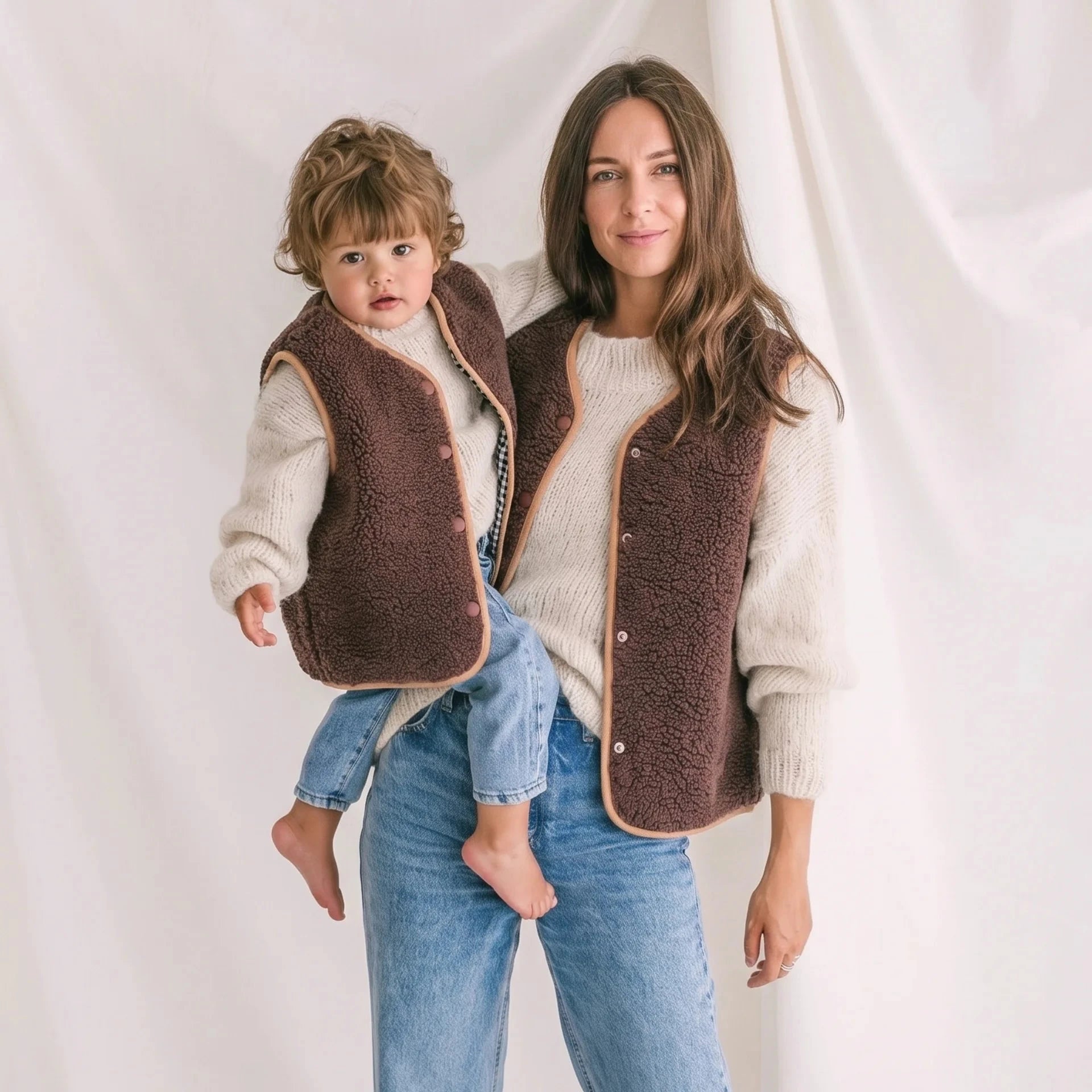 Veste réversible sans manches ADULTE - ANDRÉA